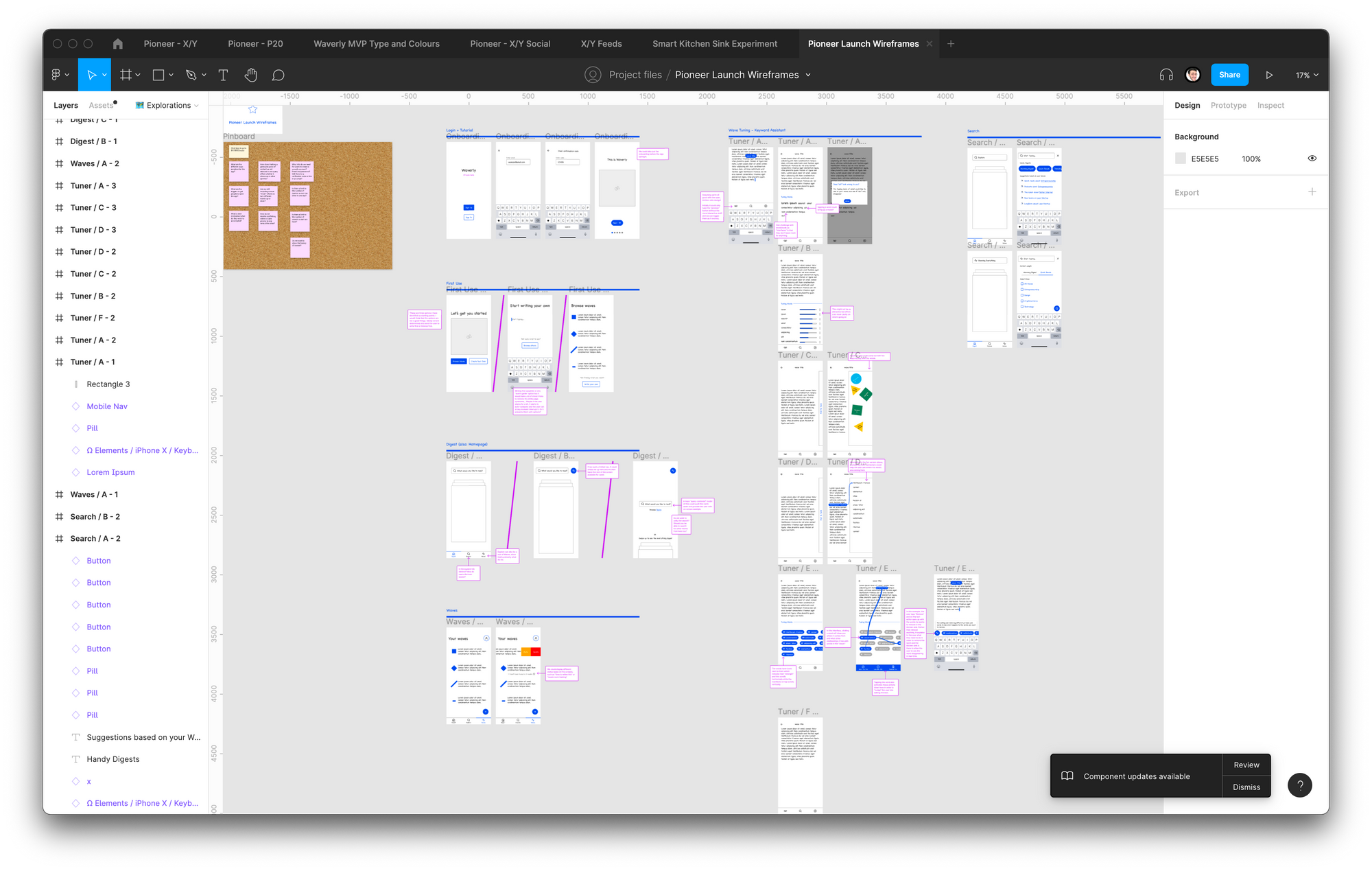 Iterating on the userflow through wireframes and lo-fi prototypes.