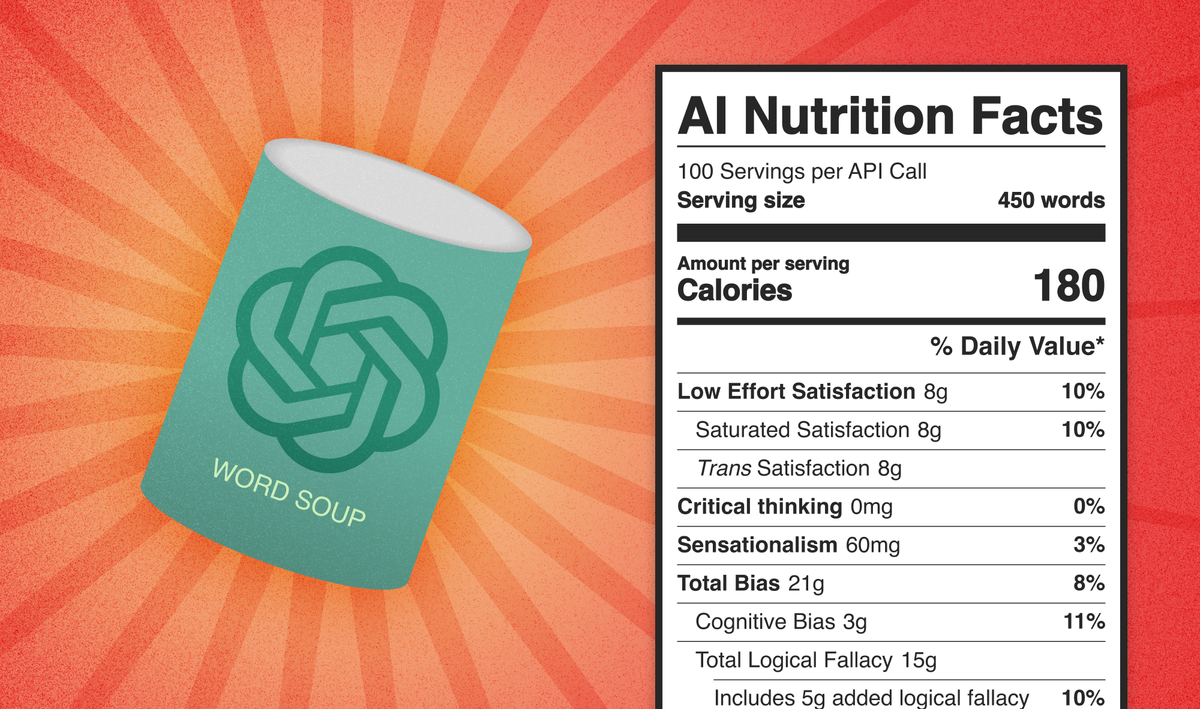 Intellectual Nutrition Labels for Generative AI Products